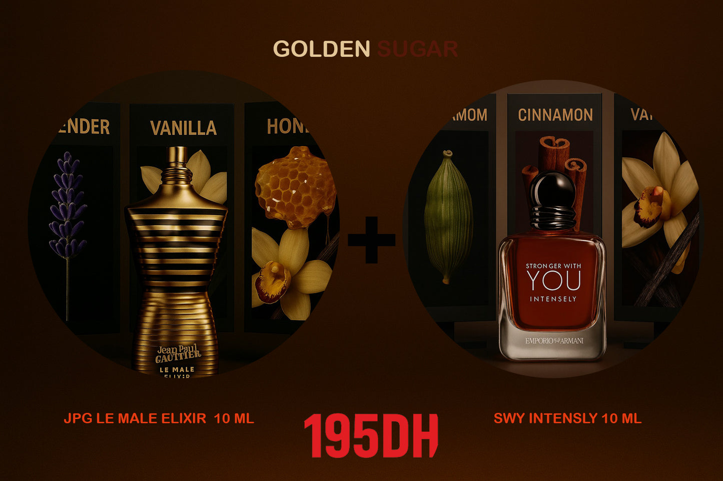 JPG LE MALE ELIXIR 10 ML + SWY INTENSLY 10 ML